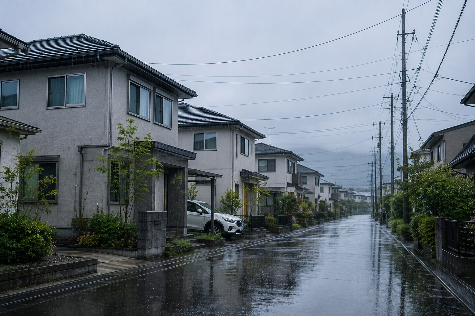 「雨かあ」と思った内覧日。実はけっこう当たりです
