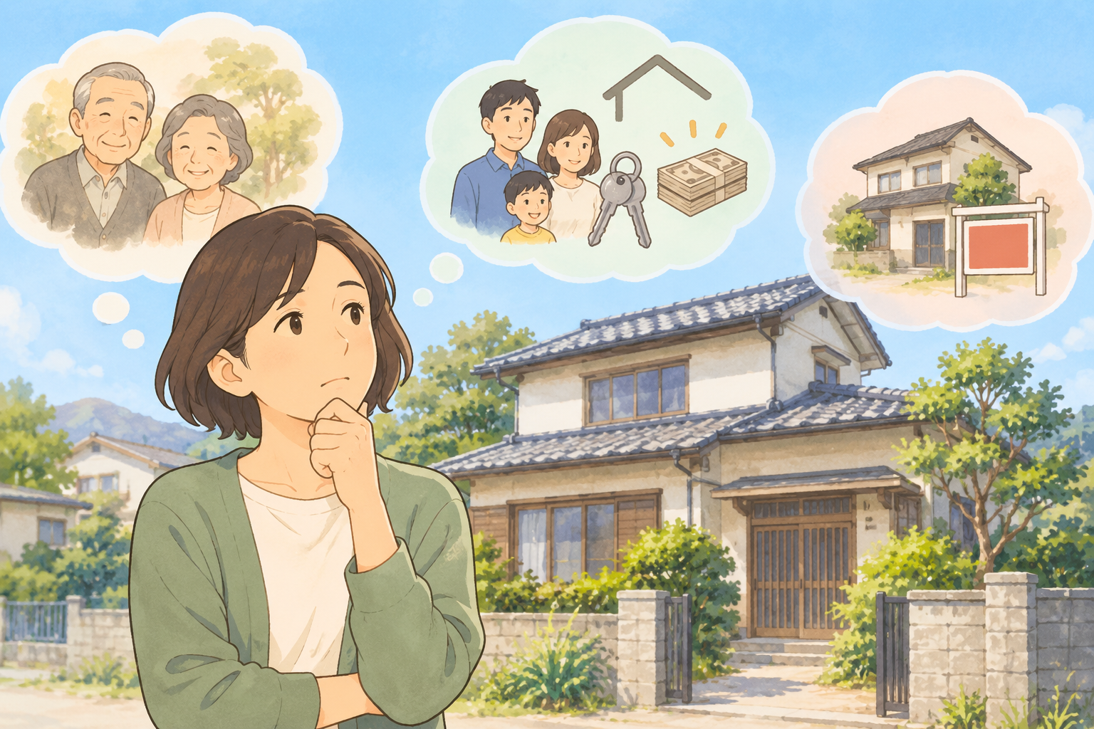 相続した家、「とりあえず貸す」は簡単なのか