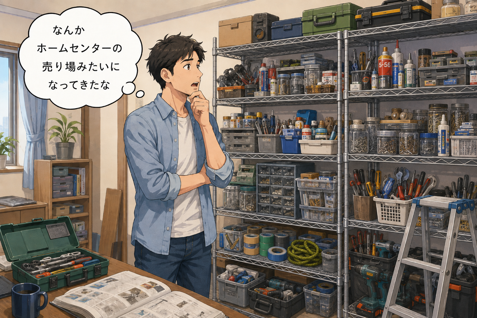 家を買うと、ホームセンターに行く回数が増える